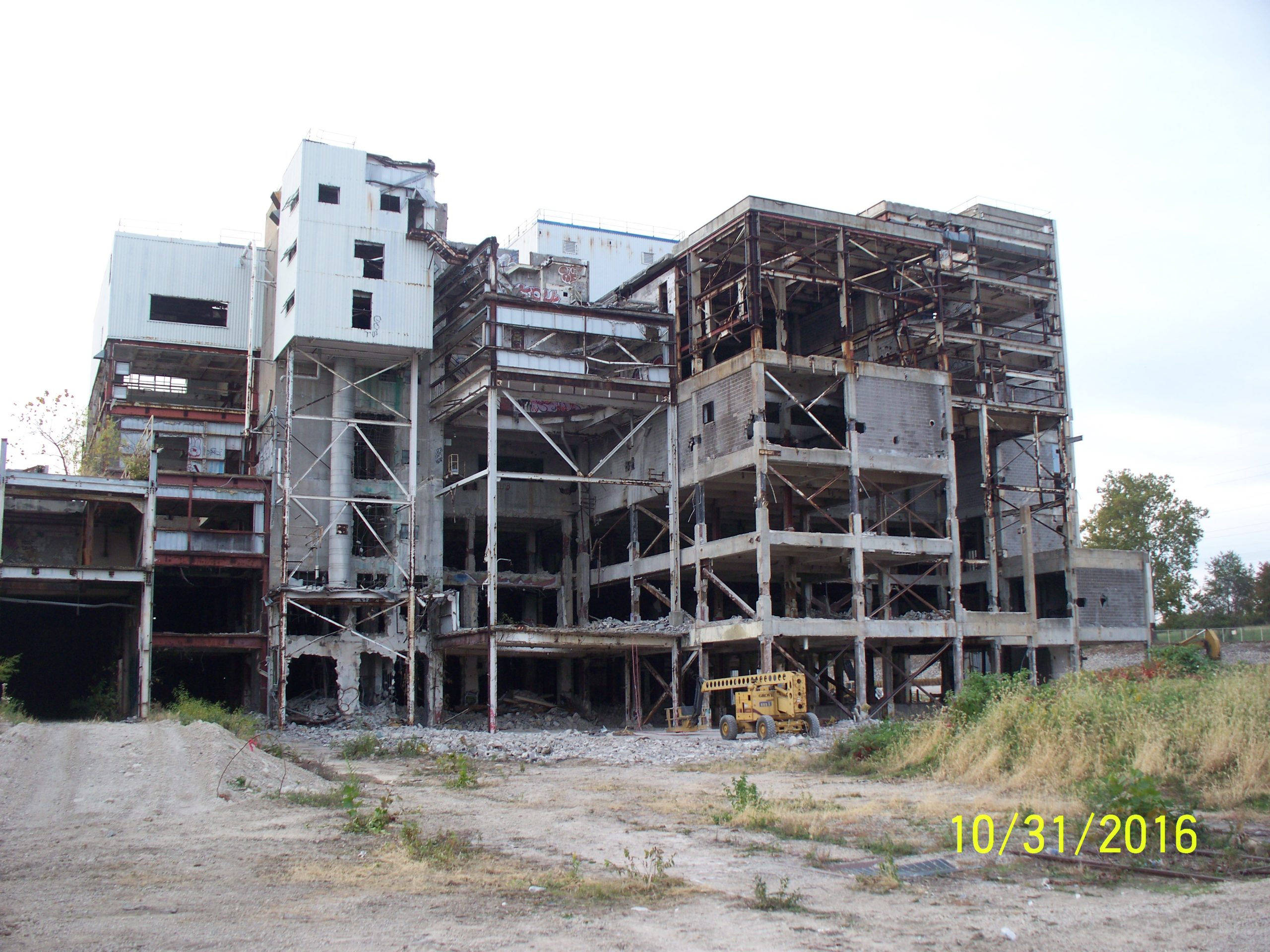 tower siding stripped Ameren Pagedale Site Clearing – Former Unilever Site at 1400 Pennsylvania Avenue, Pagedale, MO